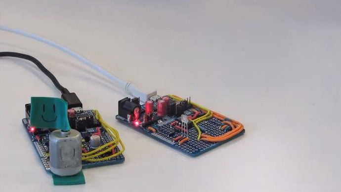 ProtoLeap Motor Speed Control With Light